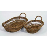 Brødkurv oval (brun)