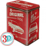 Metaldåse "VW Golf - The Originale Ride" (L) 3D