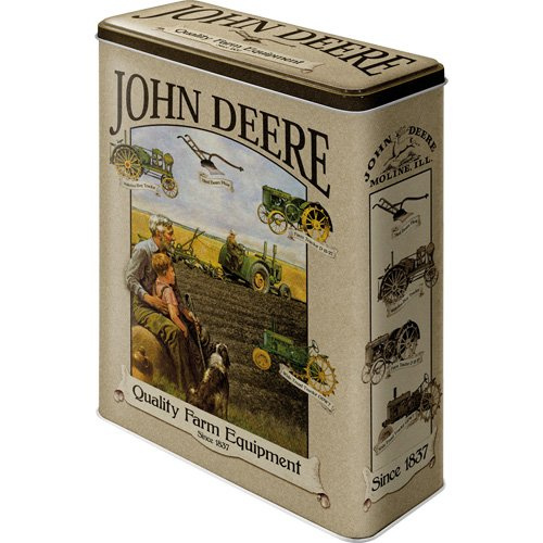 Metaldåse “John Deere QFE” (XL)