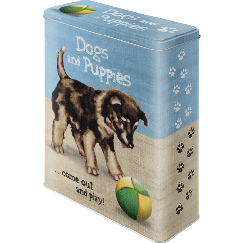 Metaldåse Dogs & Puppies”