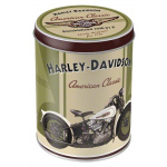 Metaldåse "H-D Knucklehead" (oval)