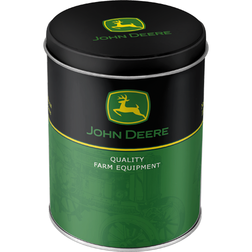 Metaldåse “John Deere” Logo (oval)