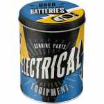 Metaldåse "Electrical Batteries" (Oval) 3D - Image 2