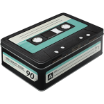 Metalæske "Retro Cassette"