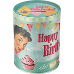 Sparebøsse "Happy Birthday"