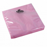 Serviet 3-lags 33x33 cm. pk./20 stk. pastelrosa