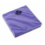 Serviet 3-lags 33x33 cm. pk./20 stk. lilla