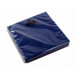Serviet 3-lags 33x33 cm. pk./20 stk. Marineblå
