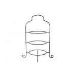 Tallerkenholder (sort)