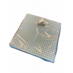 Serviet 3-lags 33x33 cm. pk./20 stk "Tern" Jadegrøn/hvid