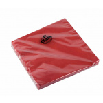 Serviet 3-lags 40x40 cm. pk./20 stk. rød