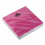 Serviet 3-lags 40x40 cm. pk./20 stk. ceriserød