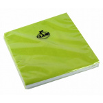 Serviet 3-lags 40x40 cm. pk./20 stk. lime