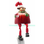 Elg m/nissehat siddende m/hængeben