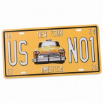 Nummerplade US "US NO1" 15x30 cm.