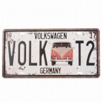 Nummerplade US "Volkswagen Bus" 15x30 cm.