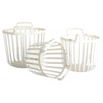 Kurve metal 3 stk. "Gardenia"