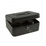 Pengekasse m/lås BNT mellem 8" (sort)