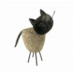 Skjuler til plante "KAT" metal/poly