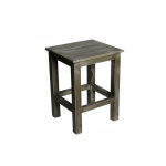 Skammel Rustik (grå)