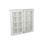 Glasskab m/16 rum (hvid)