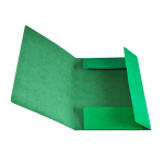 Elastikmappe BNT A4 karton Grøn 530104 - Image 2