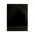 Elastikmappe BNT A4 karton sort 107003