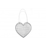Hjerte metaltråd (lille)