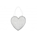 Hjerte metaltråd (stor)