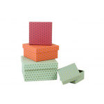 Æske sæt á 4 stk (lille)