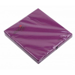 Serviet textil Sovie Lindclass 40×40 cm. Pk/12 stk. 628003 Aubergine