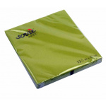 Serviet textil Sovie Lindclass 40×40 cm. Pk/12 stk. 643788 Kiwi