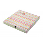 Serviet textil Sovie Lindclass 40×40 cm. Pk/12 stk. 737375 Stefano curry/pink