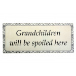 Metalskilt "Grandchildren" (108)