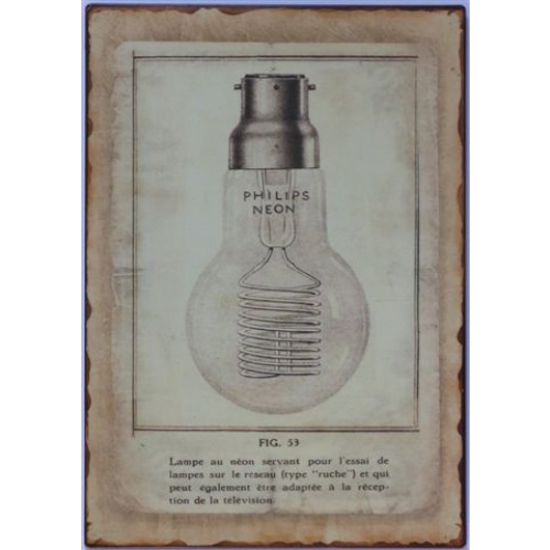 Metalskilt “Philips Neon” TILBUD