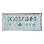 Metalskilt "Good Morning" (71)