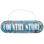 Metalskilt "Country Store"