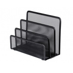 Brevholder m/3 rum sort