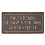 Magnet "House Rules"