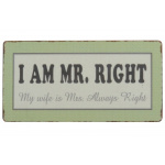 Magnet "I am Mr. right"