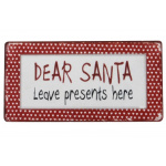 Magnet "Dear Santa - Leave presents here"