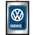 Spejl "VW Service" 20x30 cm.
