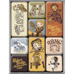 Magnet sæt "Betty Boop Biker"