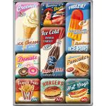 Magnet sæt "American Diner"