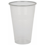 Fadøl-/sodavandskrus blød plast 30 cl. (50 stk.)