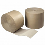 Bølgepap 25 cm. 70 mtr. brun 108164