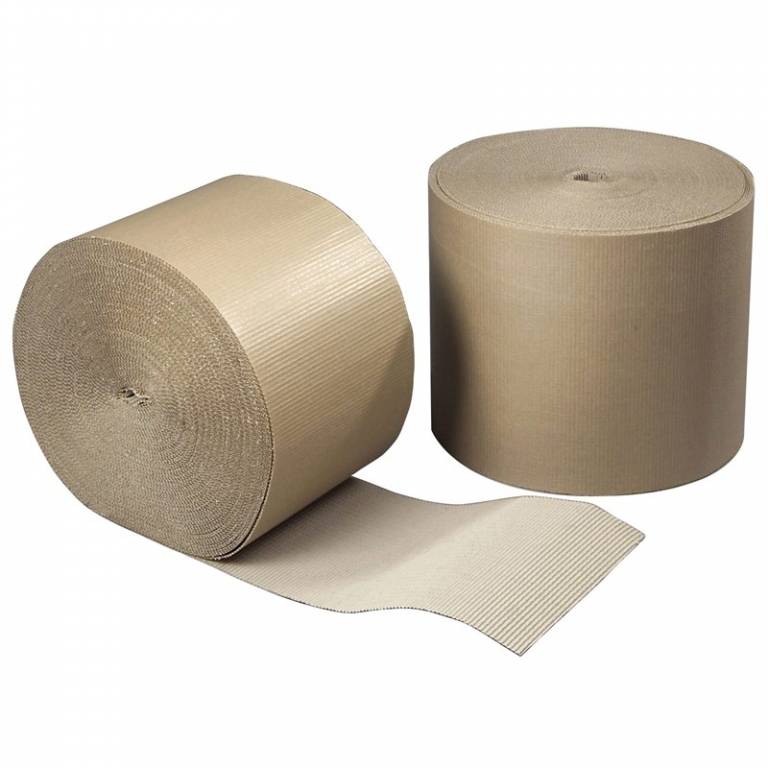 Bølgepap 25 cm. 70 mtr. brun 108164 Bølgepap 25 cm. 70 mtr. brun 108164 - Image 1