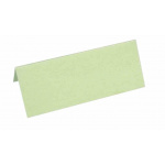 Bordkort metallic pk/10 stk. Lime