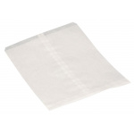 Bagerpose, hvid papir, 2 kg. 21x32 cm. 500 stk. 209004