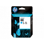 Blækpatron HP 88 Cyan (850 sider)